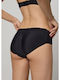 Damen Slip Nahtlos Schwarz