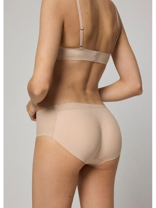 Ysabel Mora Damen Slip Nahtlos Nude