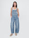 Damen Jumpsuit Medium Indigo