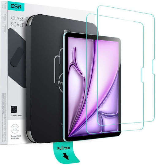 ESR Ultrafit 0.3mm Tempered Glass (iPad Air 13” 2024-2026) KF2347628