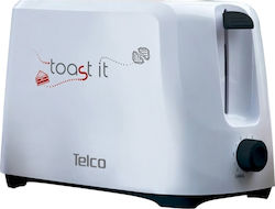 Telco Φρυγανιέρα 2 Θέσεων 750W Λευκή