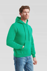Fruit of the Loom Unisex Φούτερ Green Melange