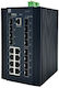 Level One IGX-2072 Managed L2 Switch με 8 Θύρες Gigabit (1Gbps) Ethernet και 12 SFP Θύρες