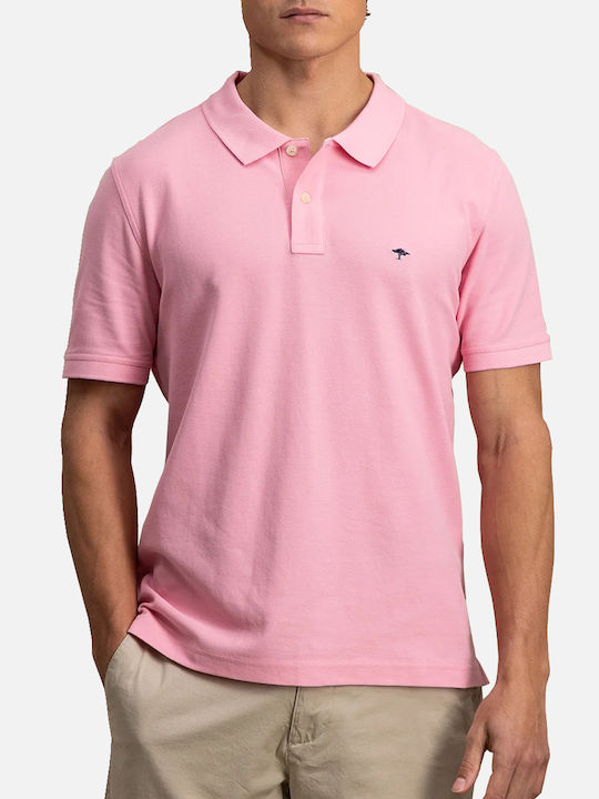 Fynch Hatton Polo Kurzarmbluse Light Pink