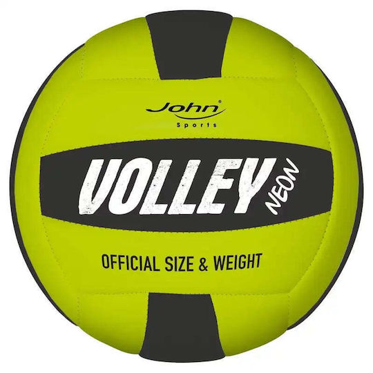 John Grip Neon Official Size Kids Ball Volleyball Green