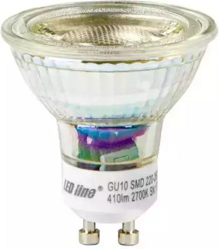 LED line LED Bulb 5W for Socket GU10 Warm White