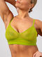 Balconette Mesh Bralette Matcha