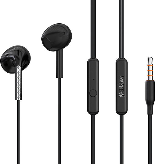 Leewello Ej-105 In-ear Handsfree Ακουστικά με Βύσμα 3.5mm Γκρι
