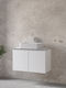 Furnibath Waschtisch mit Waschbecken L81xB46xH50cm White Laca