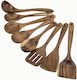 Wooden Cooking Utensil Set 8pcs