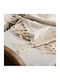 Ixia Regal Tischtuch Beige 130x160cm