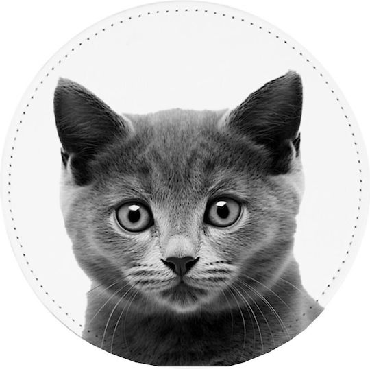 Coaster Personalized Various Materials Cat Lover Marble