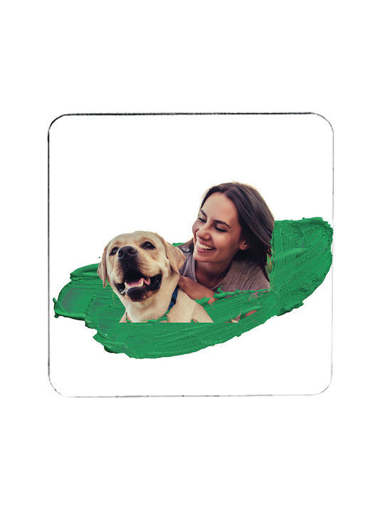 Coaster Personalized Various Materials Dog Lover Marble