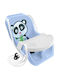 Mochtoys Kids Casual Jacket Panda Blue