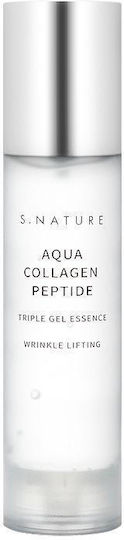 S.Nature Aqua Colagen Peptide Esență Calmanta și Anti-îmbătrânire pentru Față cu Peptide și Colagen pentru Strălucire 50ml