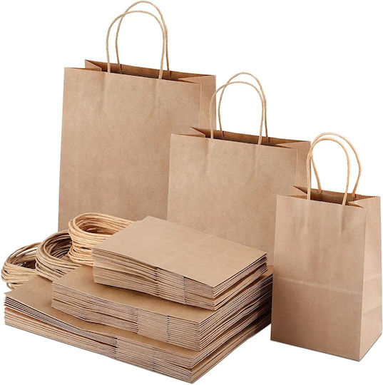 Papier Tasche für Geschenke Braun