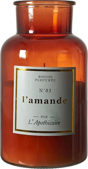 The Home Deco Factory Aromatic Candle in a Jar Almond The Home Deco Factory Aromatic Candle in a Jar Almond