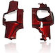 Motorcycle Headlight Cover for Honda GLX Red 1pcs
