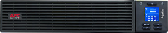 APC SRV2KRIRK-E UPS Устройства On-Line 2000VA 1800W с 4 IEC AC Гнезда