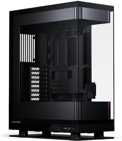 Phanteks Evolv X2 Gaming Midi-Turm Computergehäuse mit Seitenfenster Schwarz