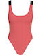 One-Piece Swimsuit Dazzling Coral