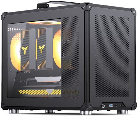 Jonsbo C6 Max Mini Tower Κουτί Υπολογιστή Μαύρο