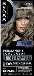 Syoss Permanent Βαφή Μαλλιών 6-46 Cool Dark Blonde