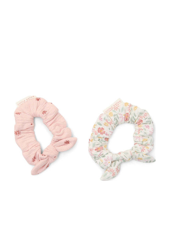 Little Dutch Set Elastice și Agrafe de Păr pentru Copii Scrunchy Multicolore