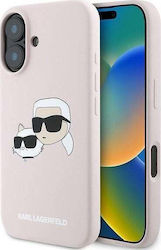 Karl Lagerfeld Heads Ροζ (iPhone 16 Plus)