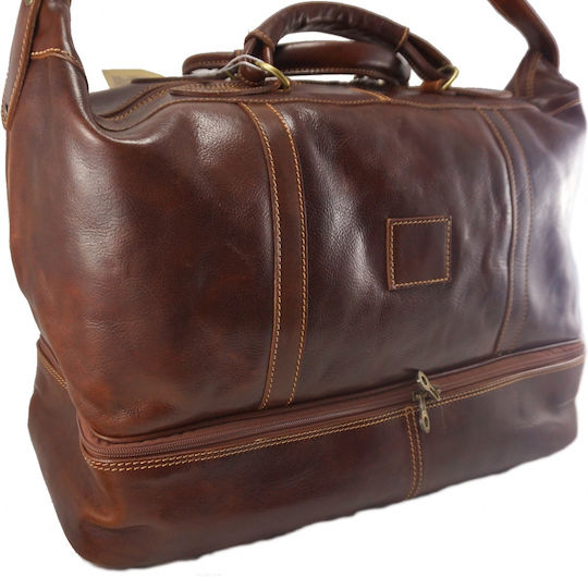 Mybag Σακ Βουαγιάζ Ταμπά από Δέρμα