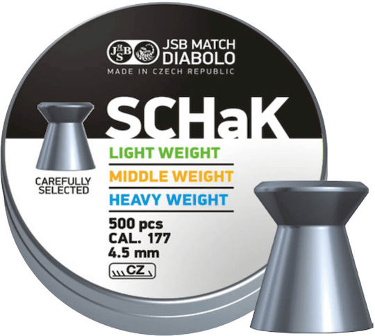 JSB Match Diabolo Schak Pellets 4.50mm 0.520g