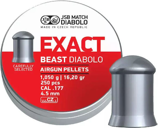 JSB Exact Beast Въздушни Пелети 16.20гр 1.05грейн 250бр 4.52мм