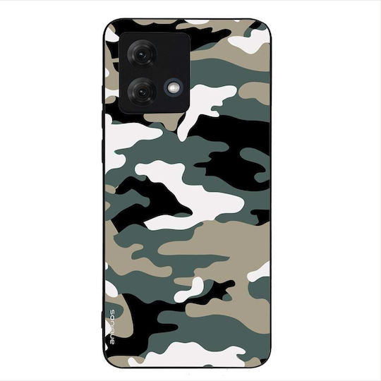 Калъф Sonique Camouflage Army Series за Motorola Moto G84 5G Хаки