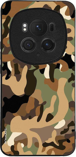 Калъф Sonique Camouflage Army Series за Honor Magic6 Pro 5G, кафяв
