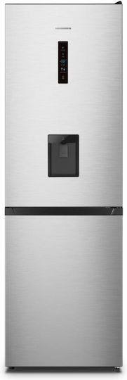 Heinner 304лт NoFrost В186xШ59.5xД59см. Inox HCNF-HS304XWDE++