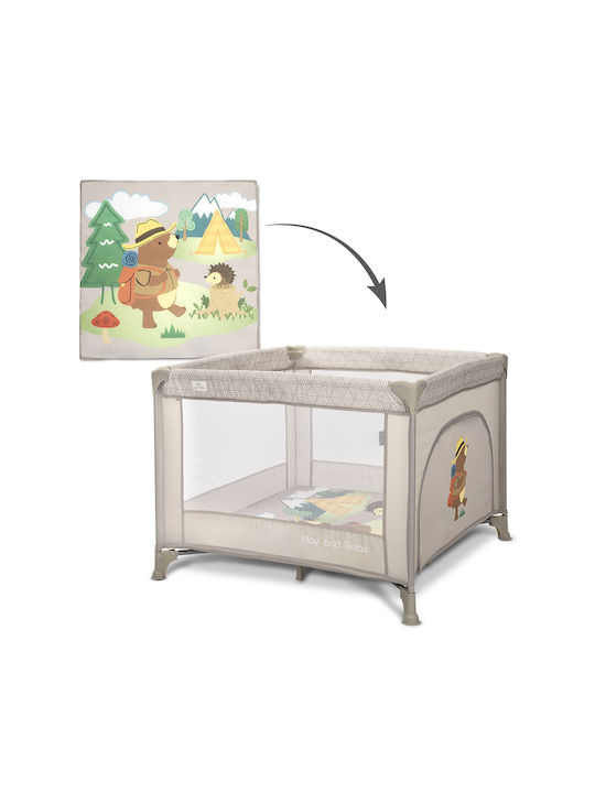 Lorelli Play Playpen with Mattress Beige 100x100cm