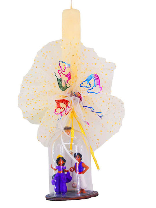 Osterkerze Disney Prinzessin Runde mit Box