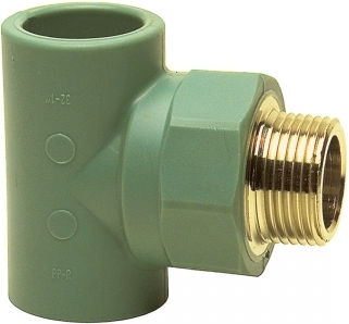Banninger Ταυ Ppr Banninger Αρσενικό Σπείρωμα Φ20*1/2''
