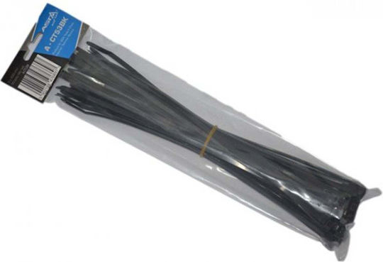 Kabelbinder 5x300mm Schwarz Set mit 50 Stück