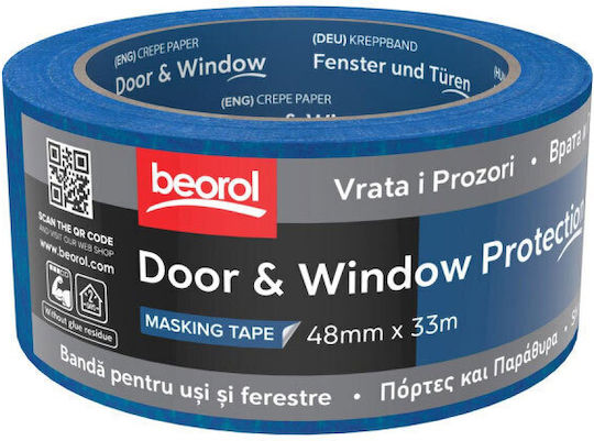 Beorol Χαρτοταινία Μπλε 48mm 33m Dk4833