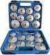 Aluminum Cup Oil Filter Wrenches 23 Pcs Gebo Tools
