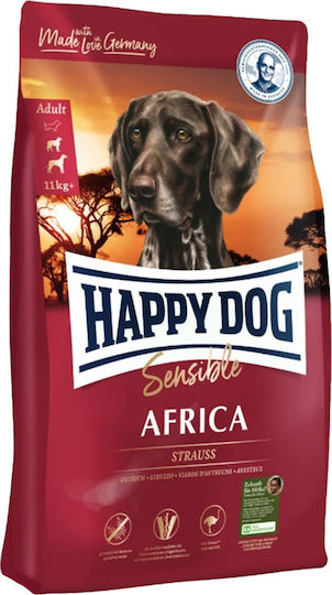 Happy Dog Africa 11kg Dry Dog Food for Large Breeds Grain-Free with Liver Meat and Potatoes