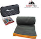 AlpinPro Mikrofasertuch Körper Grau 90x180cm