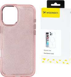 Wozinsky Glitter Задна корица Силикон Розов (Ga...
