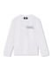 Kinderhemd Langarm White