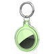 Hurtel Keychain Cazul Keychain pentru AirTag în culoarea Verde