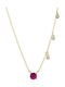 Jeweltude Colier Placat cu aur
