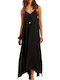 Summer Midi Dress Black