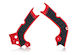 Протектор за рамка Acerbis X-grip Honda Crf 450 17 Черен Червен
