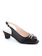 Heels with Strap Black 41/1955-422 Black